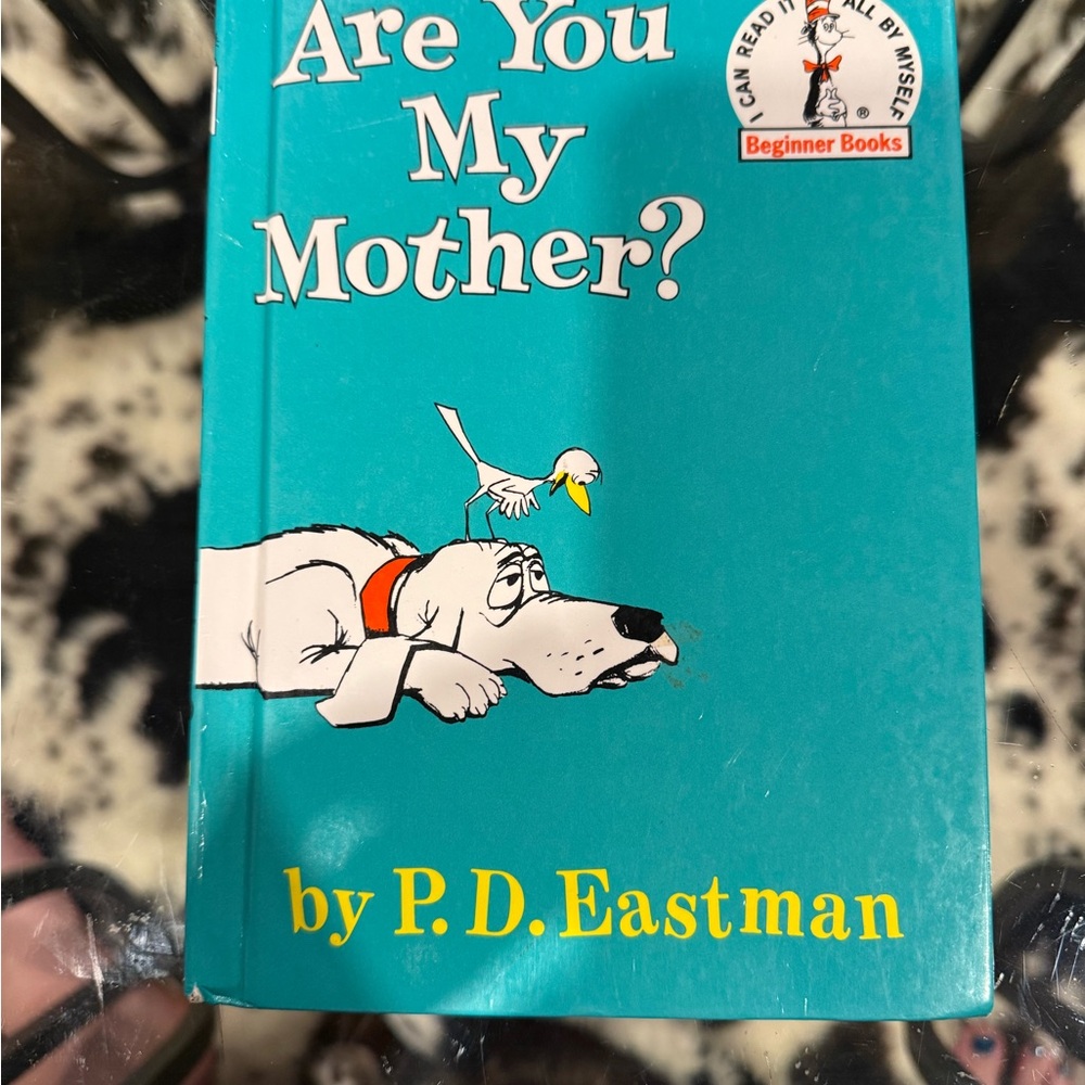 Dr. Seuss Teal and White 'Are You My Mother?' Book